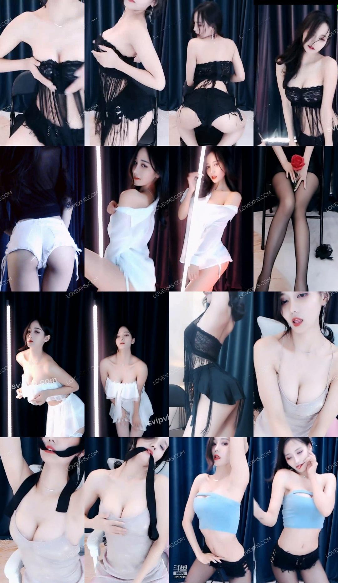【斗鱼】奶一口阿玉 舞蹈群定制热舞资源[13V-1.59G]