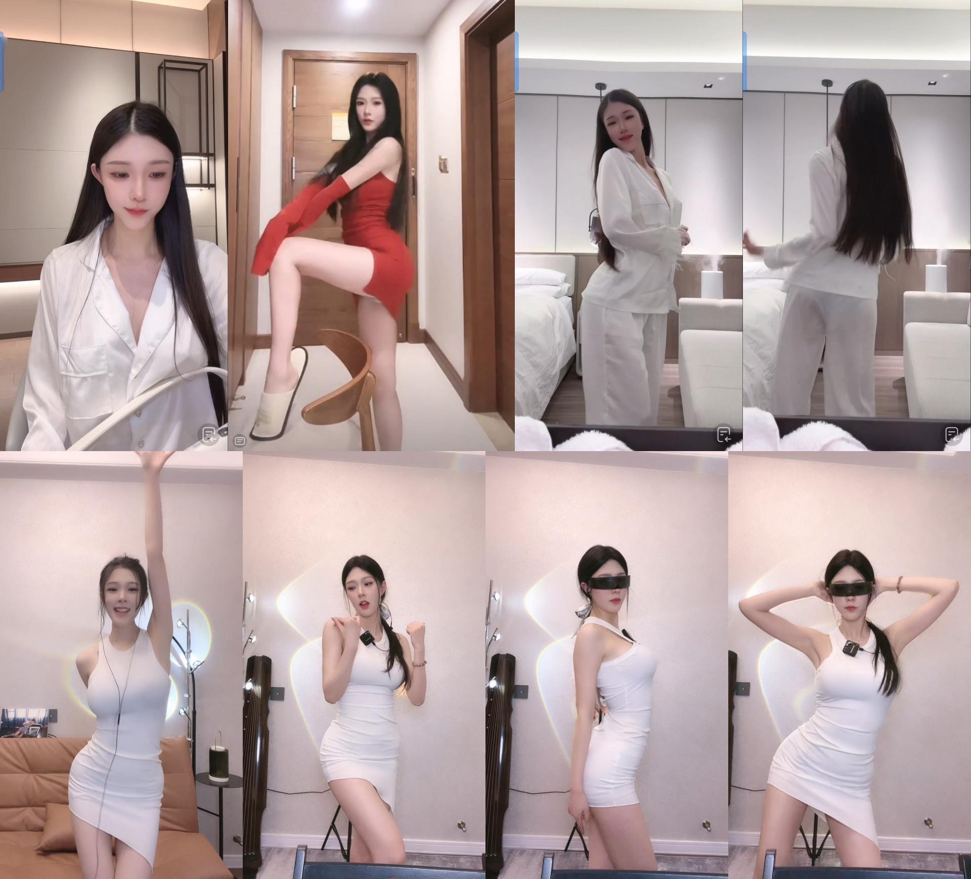 抖音高颜值富家女 – 真空透视闪现凸点等直播热舞剪辑资源[12V-1.23G]