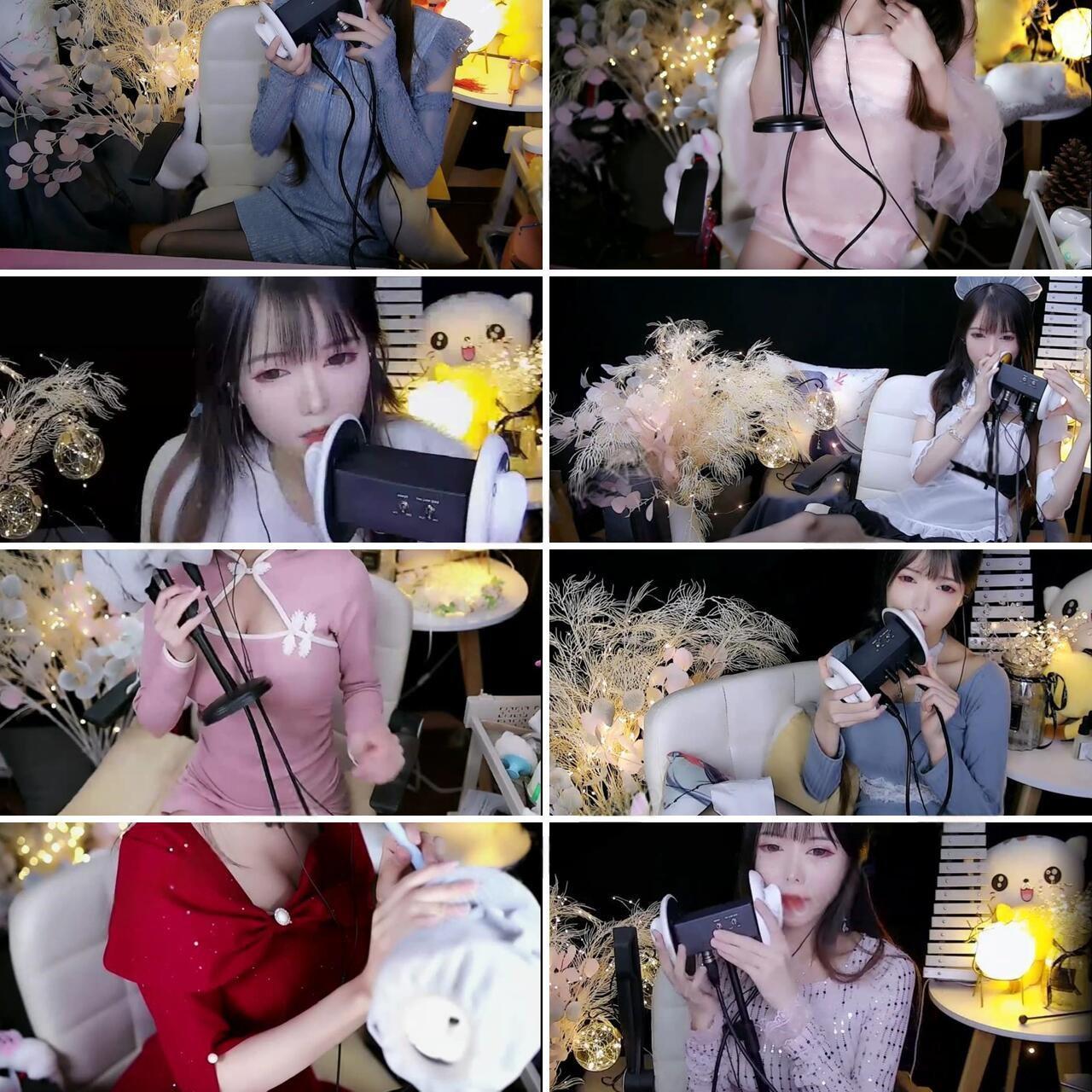 虎牙主播 – 泠欢儿 魔法书定制ASMR视频资源[9V-2G]