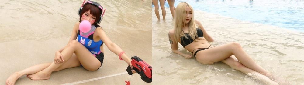 众多二次元水上乐园比基尼活动拍摄高清视频资源[3.17G]