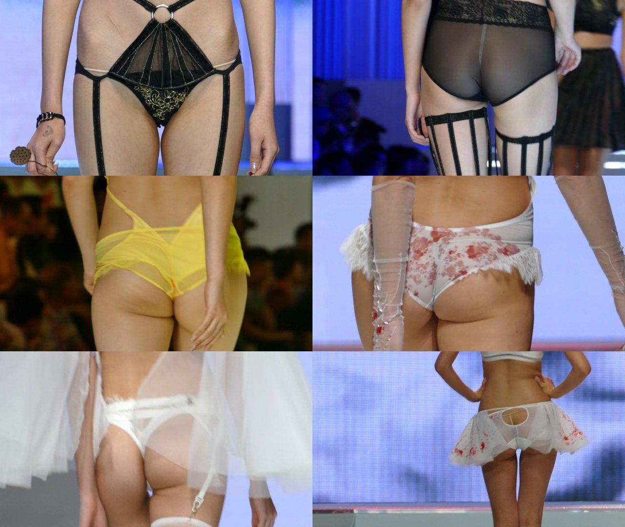 舒服的臀！深圳内衣展内衣秀上集丁字特写篇上资源[1.61G]