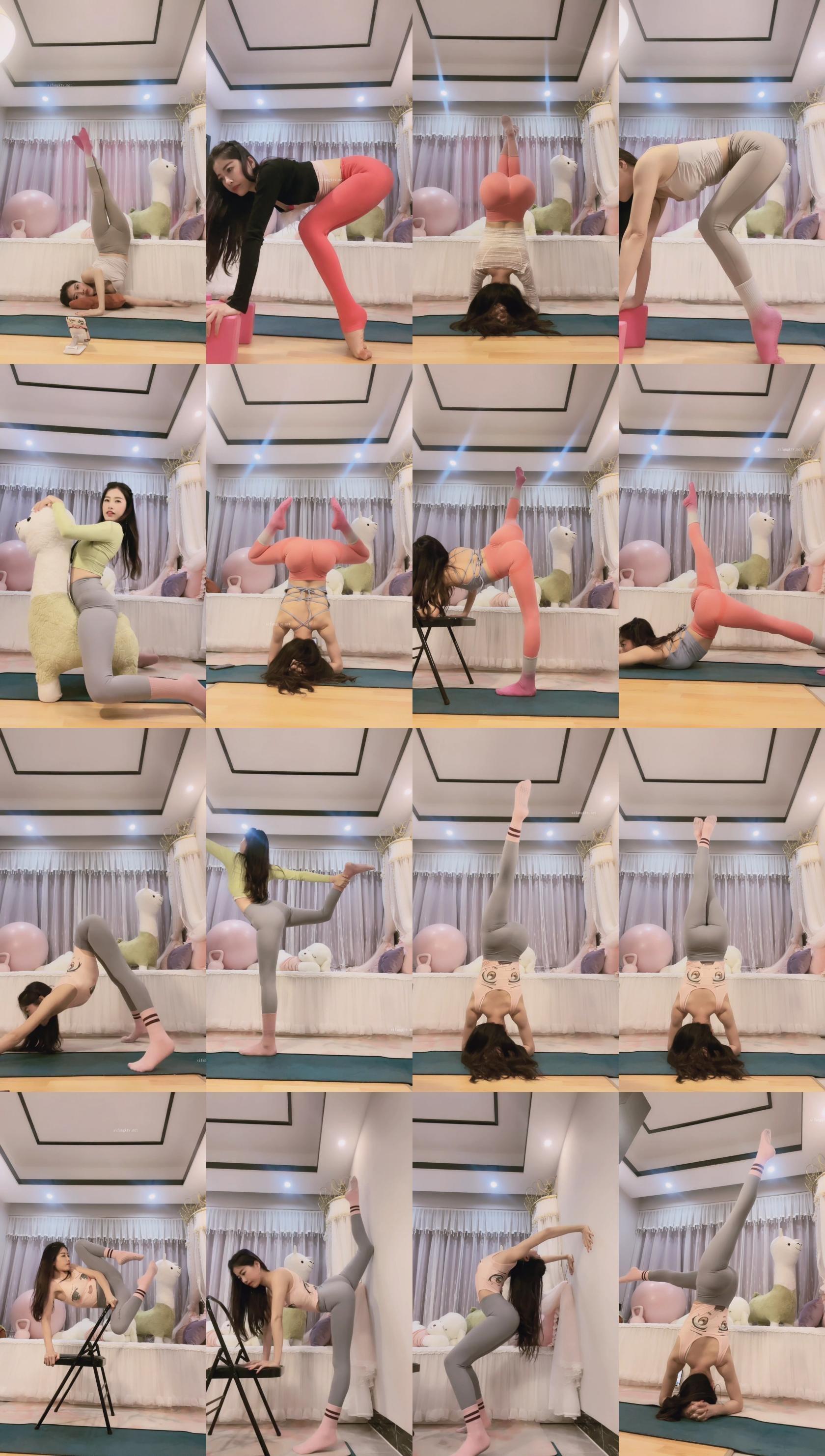 【抖音】瑜伽美惠 紧身瑜伽秀合集资源[47V-3.03G]