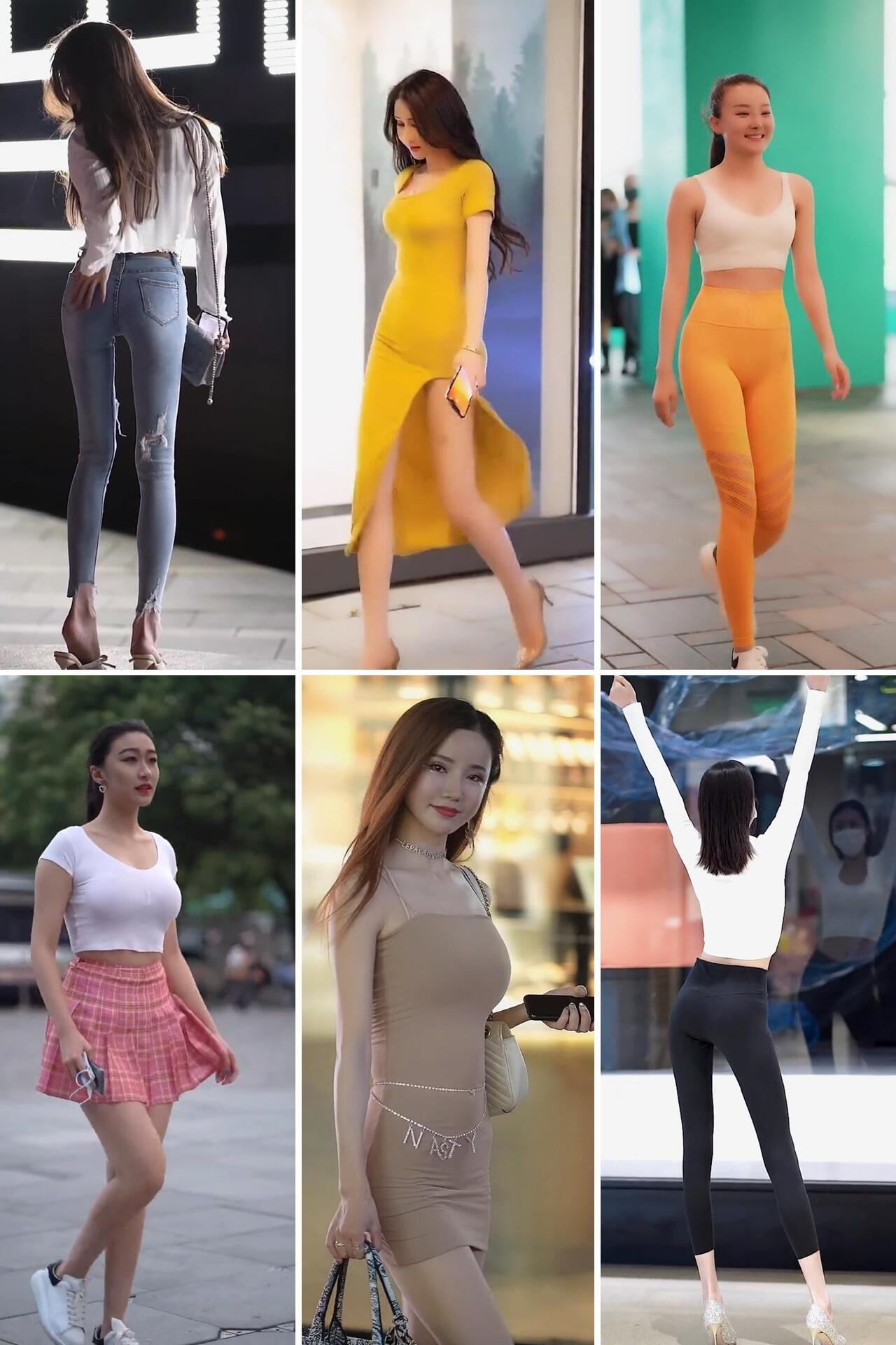 快手&抖音 – 各式美女街拍短视频合集资源[1717V-5.77G]