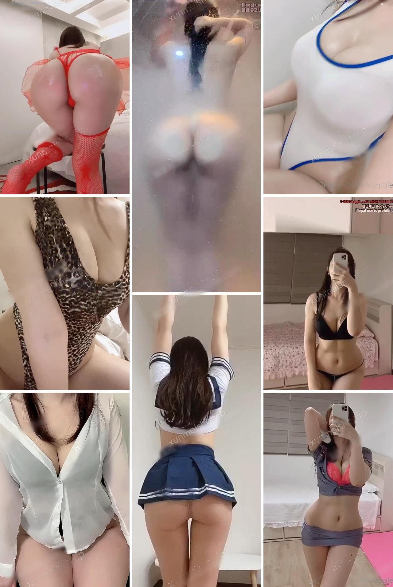 【视图包】xxapple_e 韩国美红收费合集资源[151V+53P-5.04G]