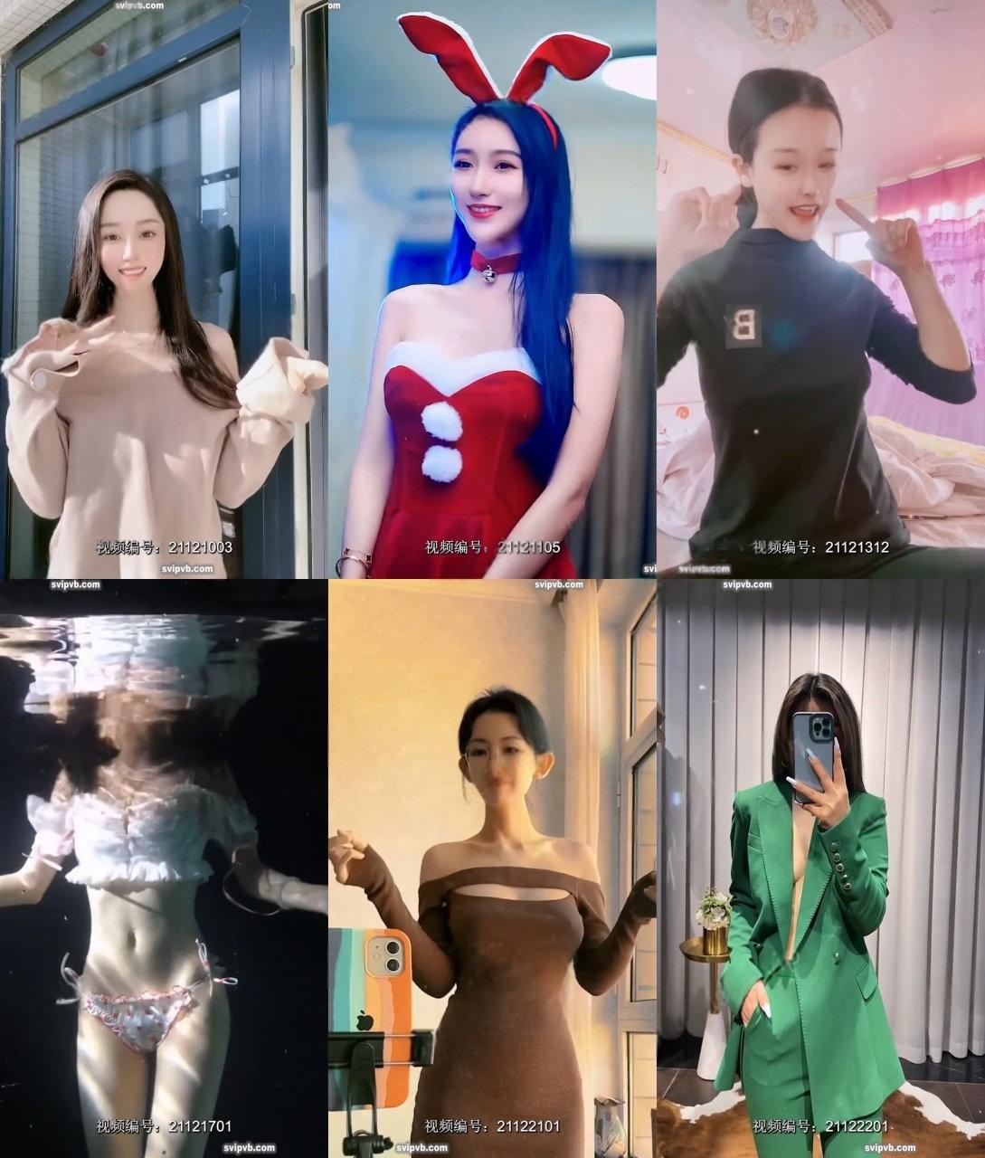 抖音重磅 – 无罩凸点抖胸福利短视频合集资源[10段剪辑N段视频-1.09G]